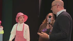 The set and props of Willy Wonka KIDS