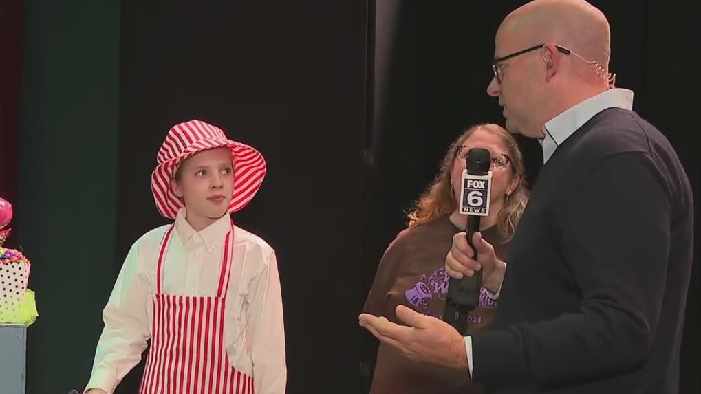 The set and props of Willy Wonka KIDS