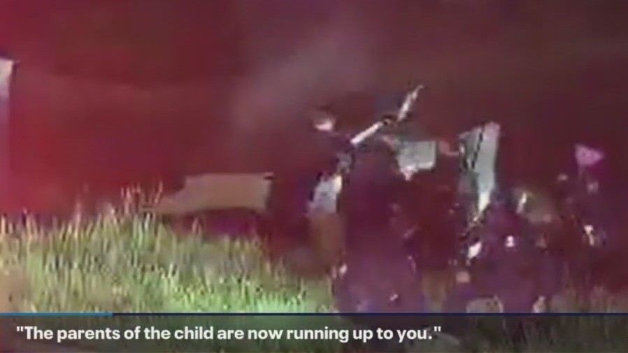 Police chase, crash; boy hurt, man charged