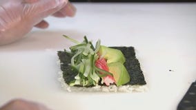 Learning to roll sushi