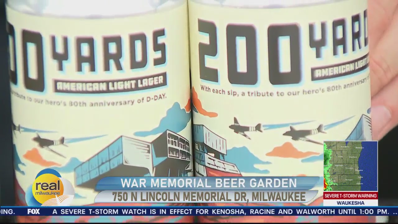 War Memorial Beer Garden now open