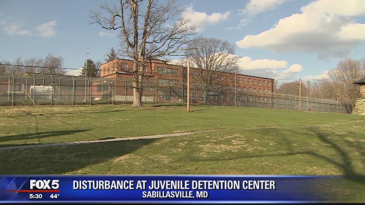 8 charged with rioting, assault for disturbance at Maryland juvenile detention center