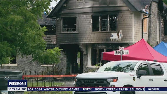 Woman charged with arson after historic PA home catches fire twice