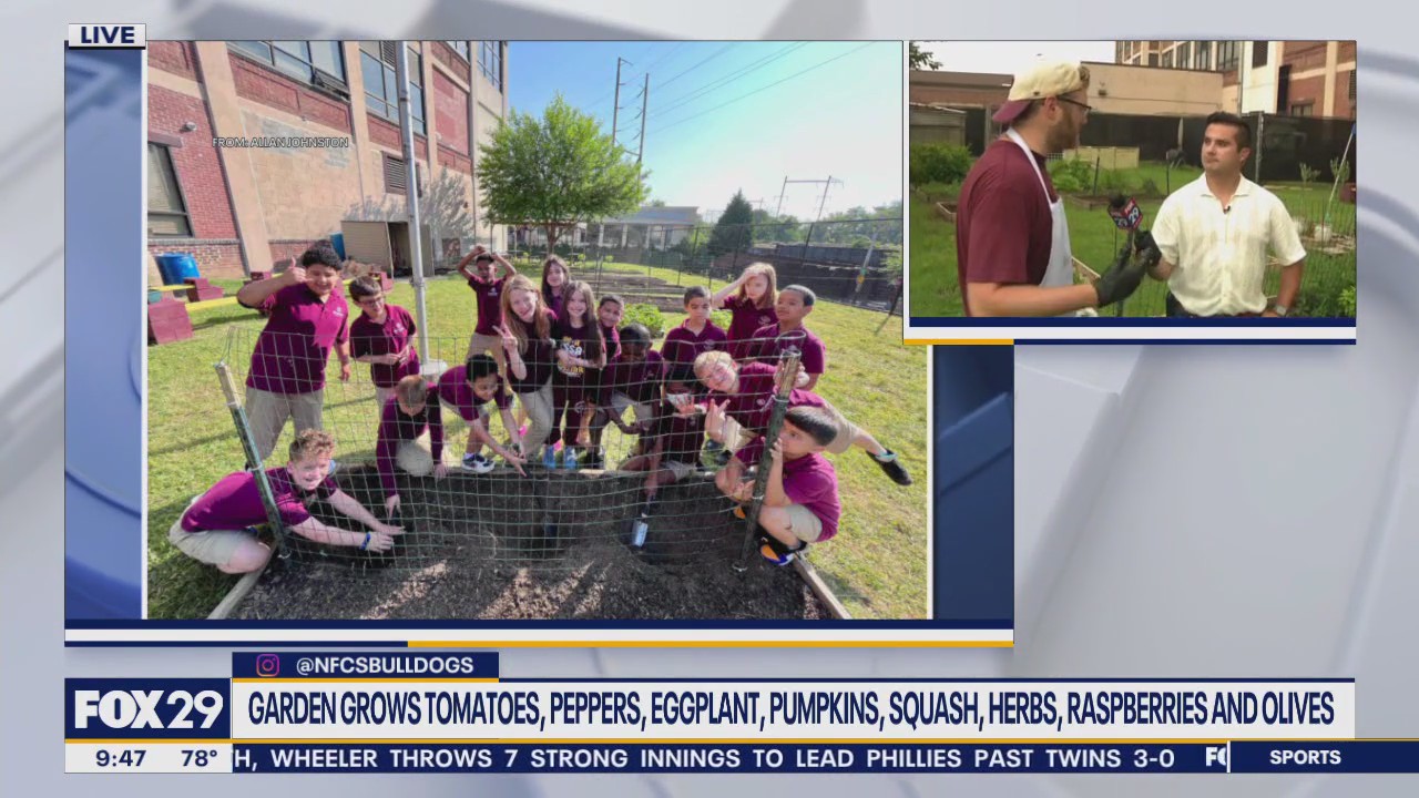 Farm to table: Local school teaching students how to grow their own food