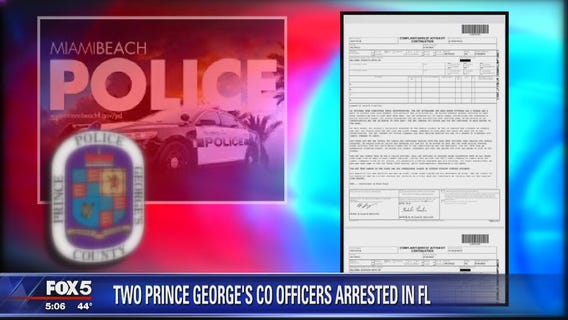 2 Prince George?s County officers arrested in Florida