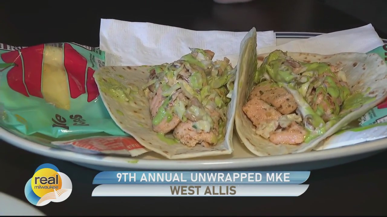 Chipotle Salmon Tacos with Bacon Apple Slaw and Cilantro Lime Crema