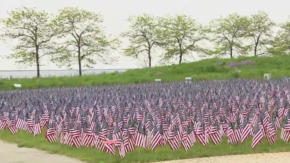 War Memorial Center Field of Flags