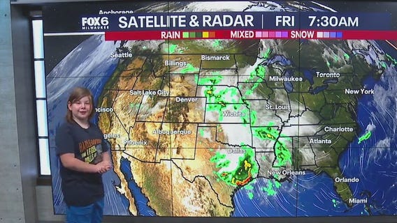 9-year-old Dakota has a blast as Future Forecaster