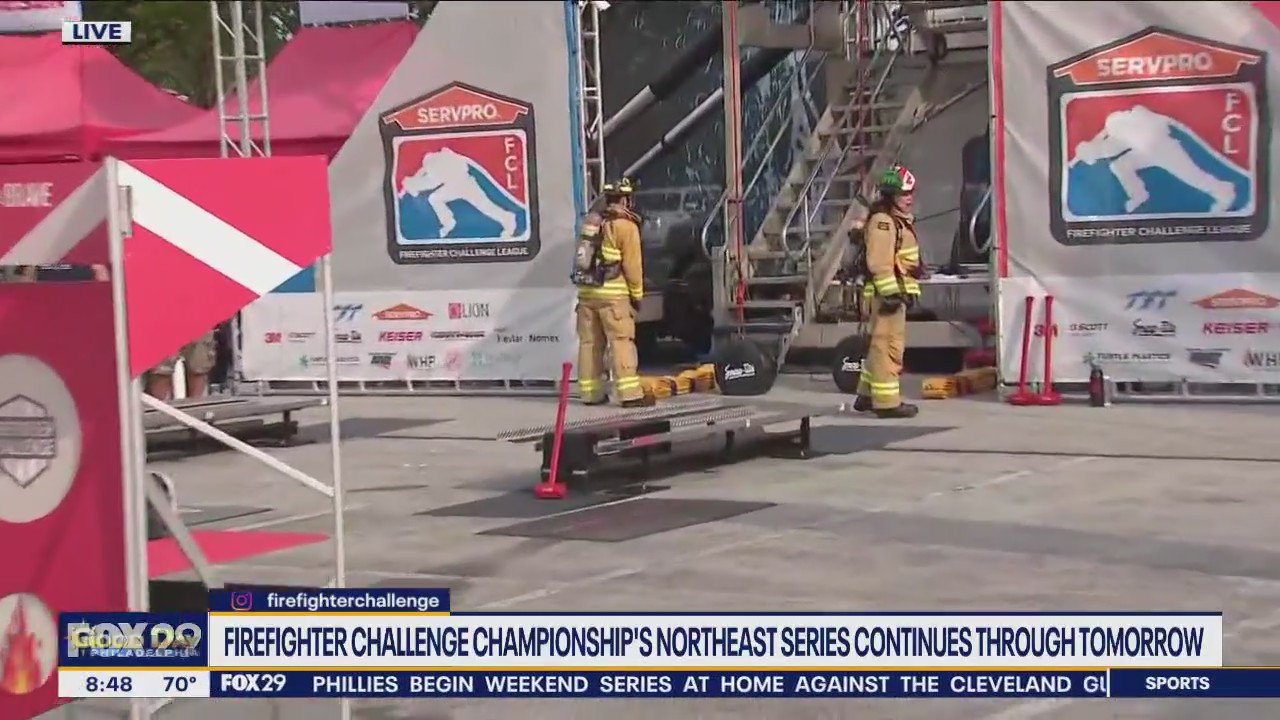 Firefighter Challenge Championship's Northeast Series continues through Saturday