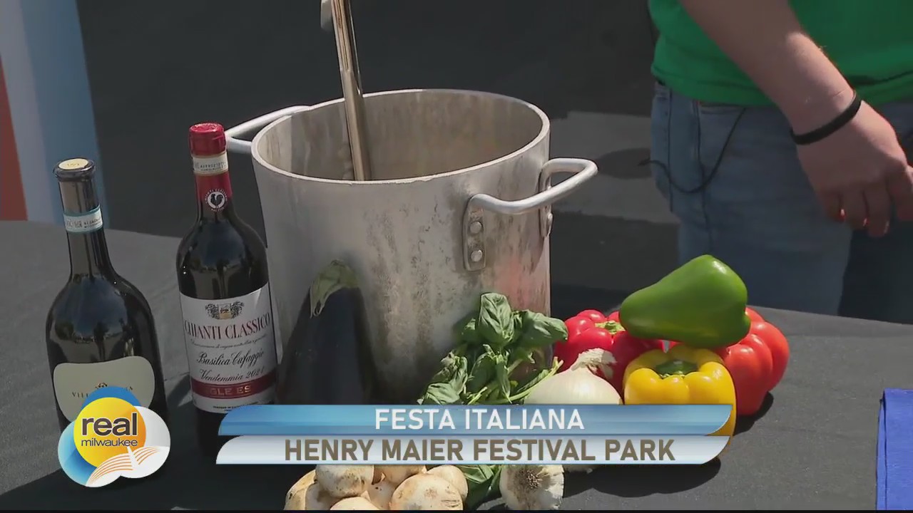Best sauce competition at Festa Italiana