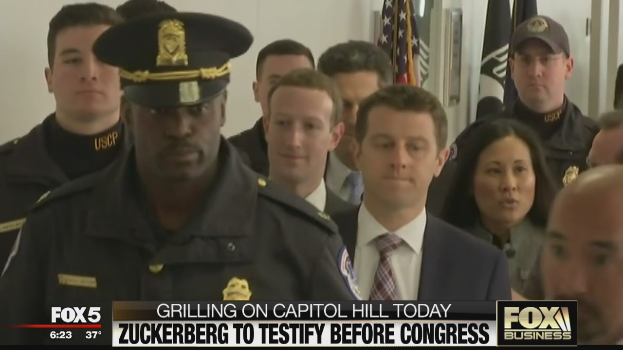 FOX Business Beat: Facebook?s Zuckerberg before Congress; Wells Fargo fines