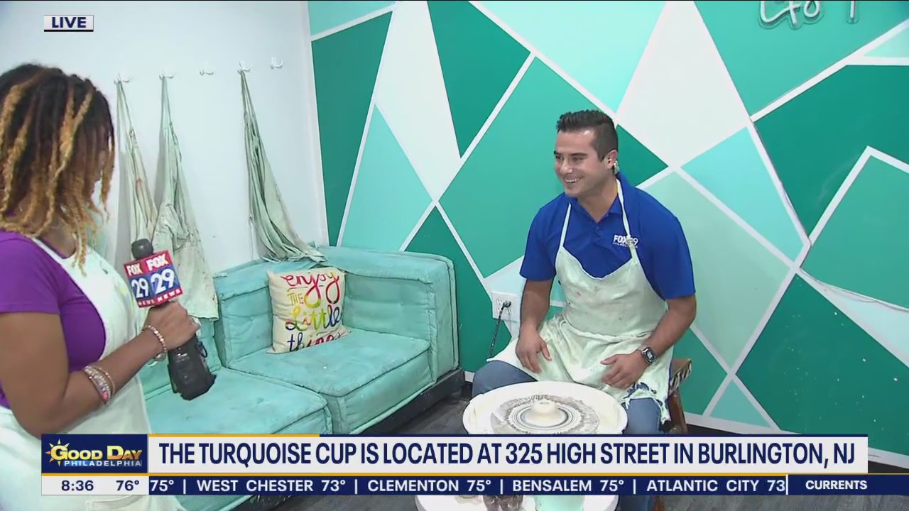 Local pottery shop is the perfect place to celebrate any occasion