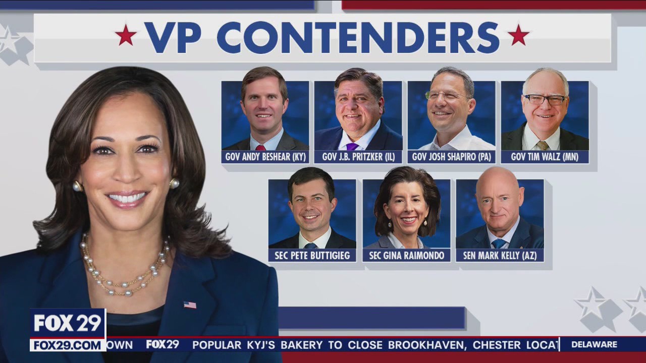 What is Kamala Harris looking for in a running mate?