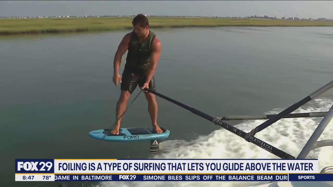 FOX 29's Jenn Frederick takes on the shore