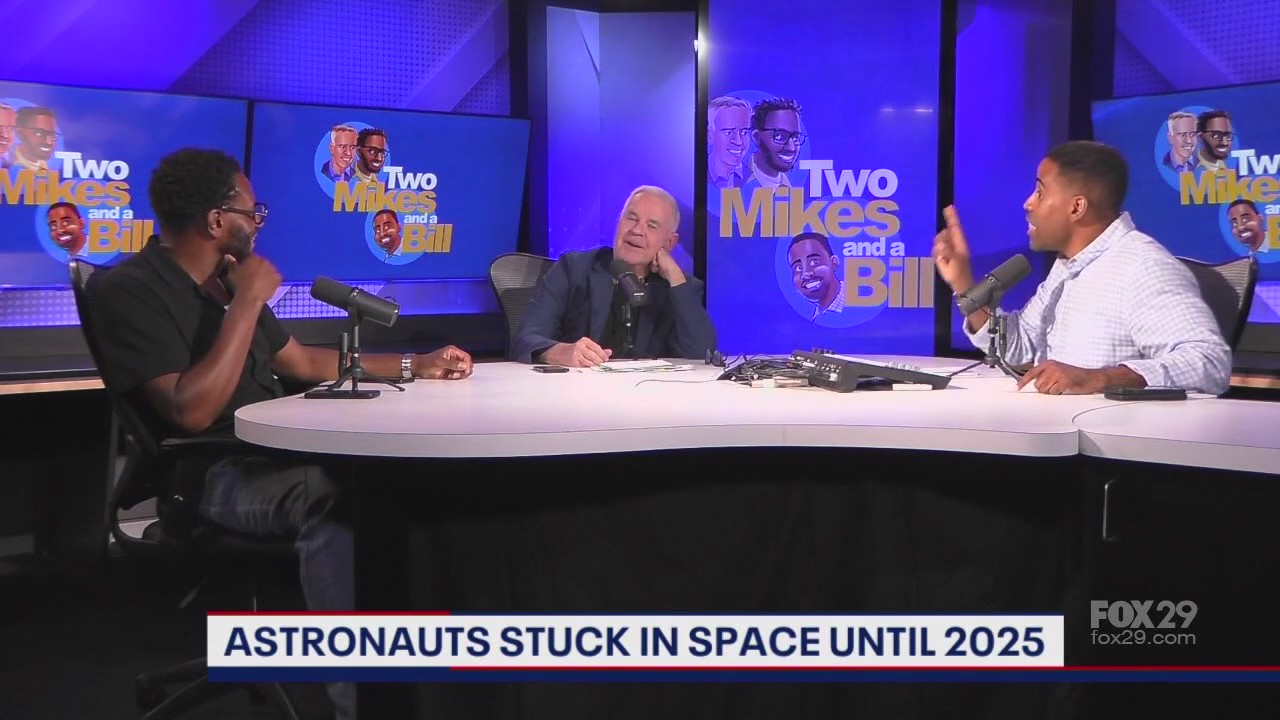 Two Mikes and a Bill: Astronauts stuck in space; Olympic payments; Madonna topless pictures