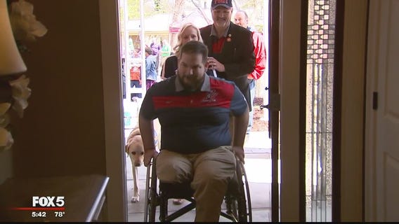 Virginia soldier seriously wounded in Afghanistan receives brand new smart home