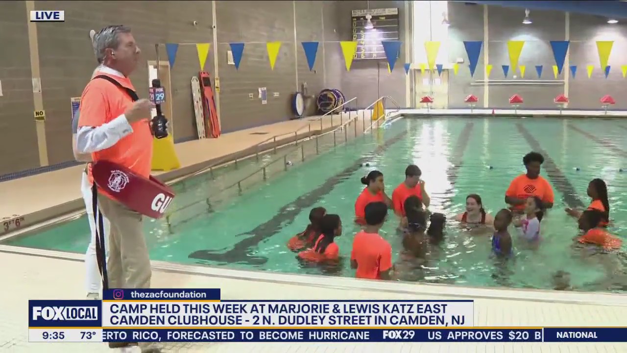 Water safety camp in honor of boy who drowned in backyard pool