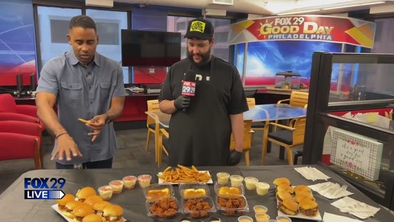 FOX 29 LIVE: What's For Dinner? - IDK Smash Burgerz & Nashville Hot Chicken