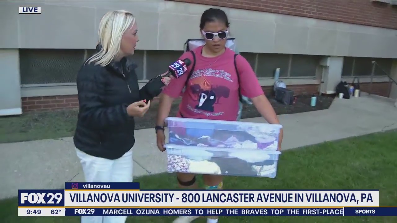 Back to school: Move in day at Villanova University