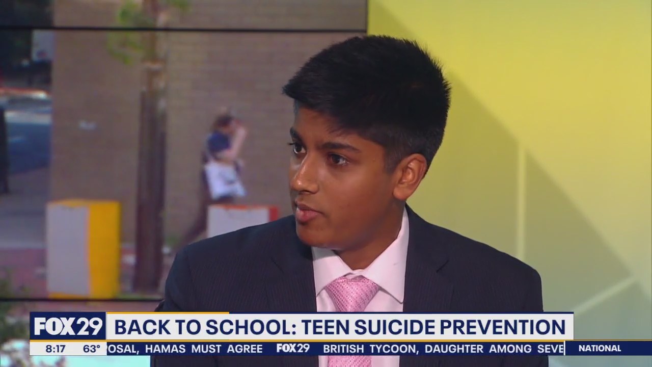 Teen advocates for teen suicide prevention in local schools