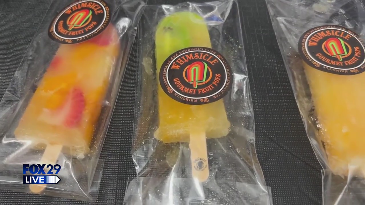 FOX 29 LIVE: What's For Dinner? (Dessert Edition) - Whimsicle Gourmet Fruit Pops