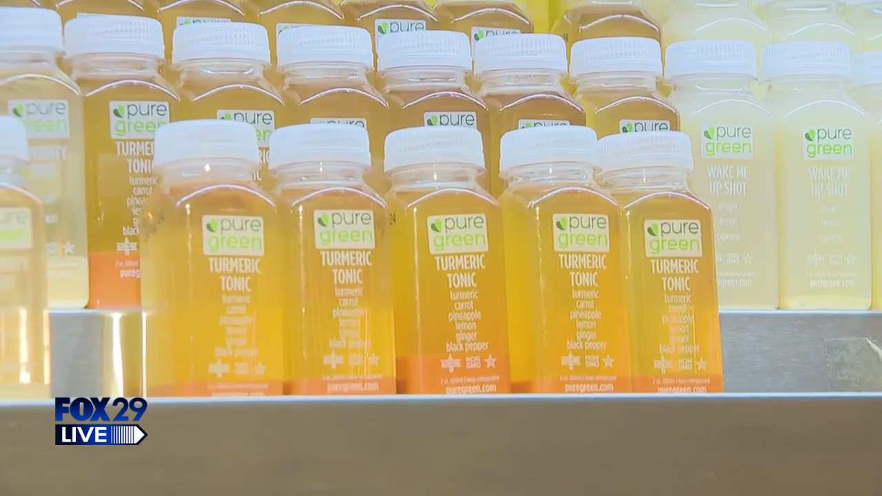 FOX 29 LIVE: Pure Green PHL- Juice Bar Philly