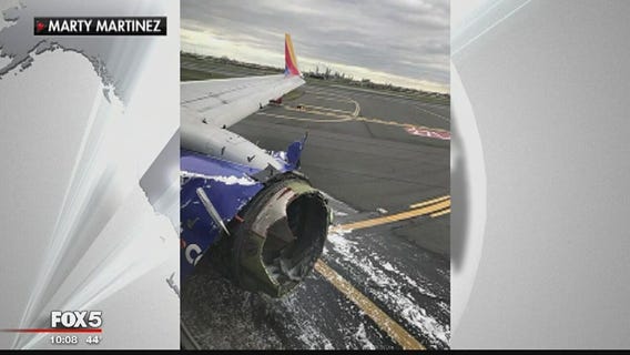 Mid-air Southwest Airlines jet engine failure a rare occurrence, experts say