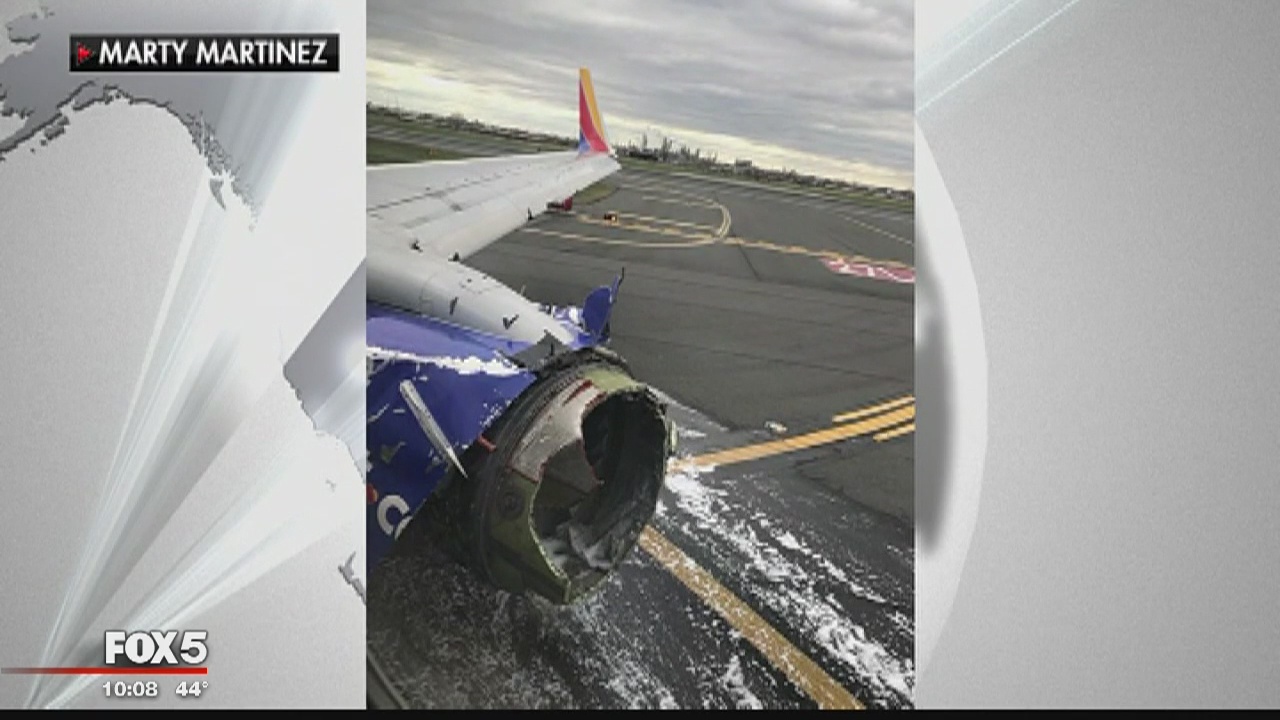 Mid-air Southwest Airlines jet engine failure a rare occurrence, experts say