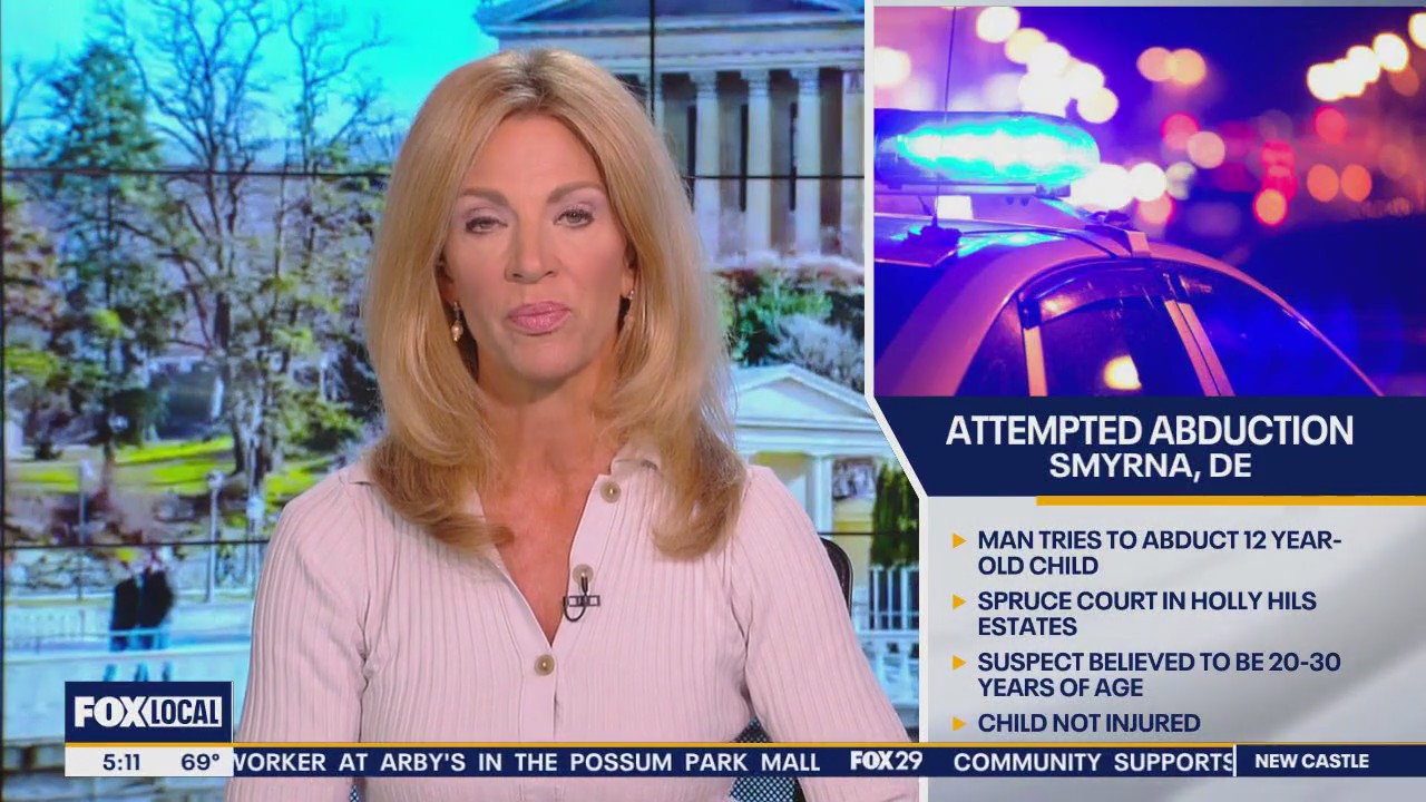 Kidnapping suspect sought after child nearly taken in Delaware town: police