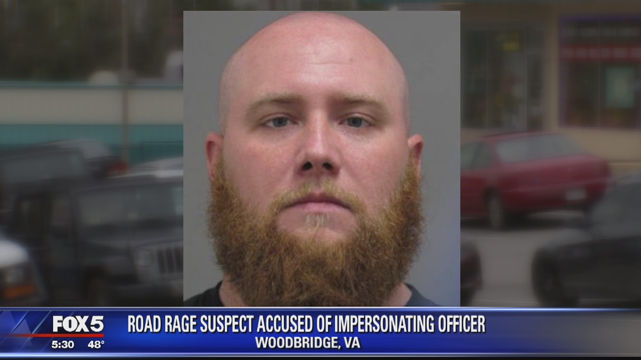 Woodbridge man arrested for pulling out gun, impersonating officer in road rage dispute