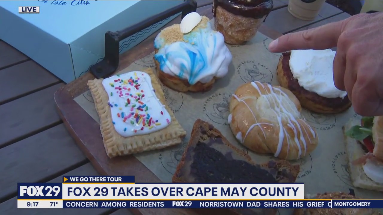 Bob stops by the Shorebreak Cafe as FOX 29 takes over Cape May County