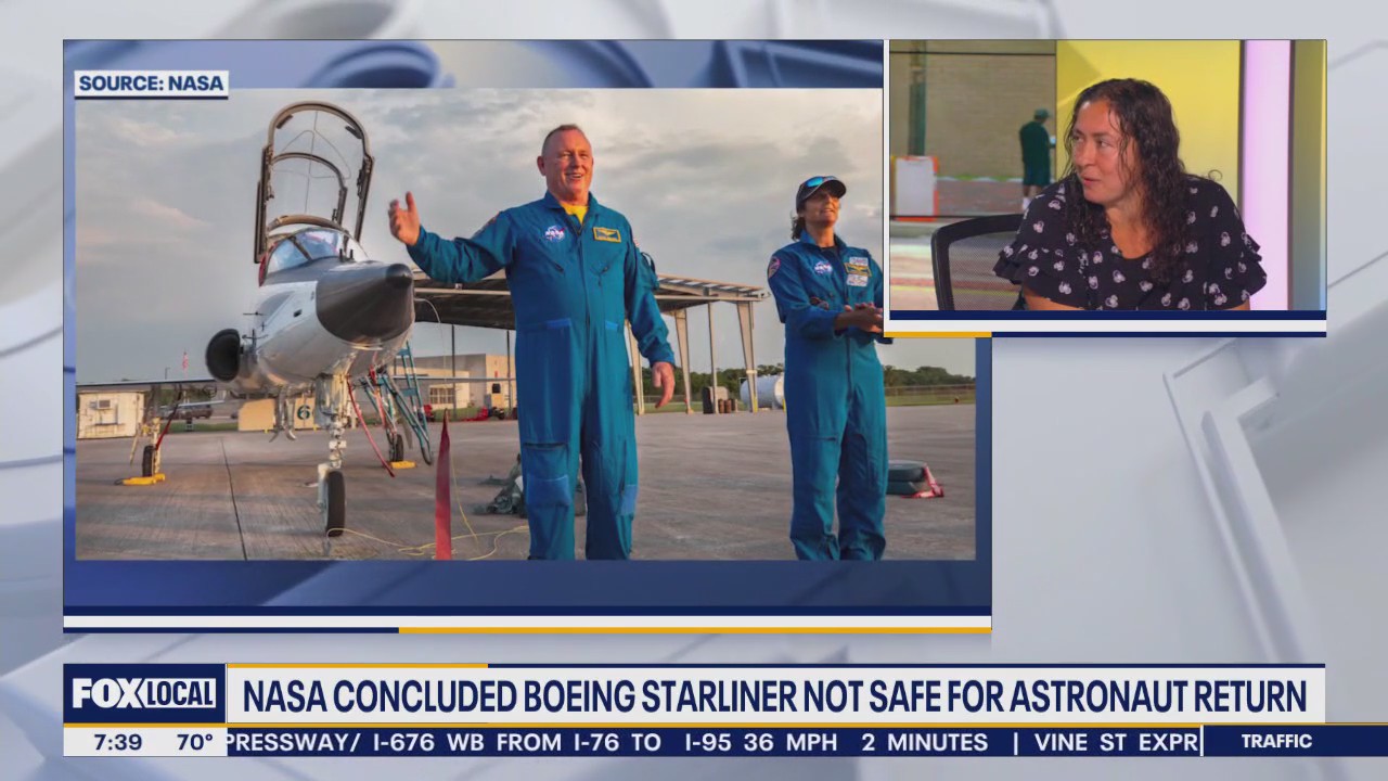 Astronauts stranded on International Space Station until February