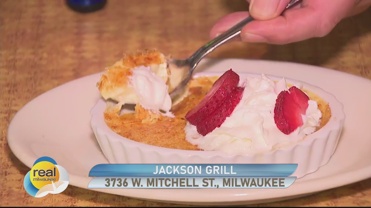 Cr?me br?l?e at Jackson Grill