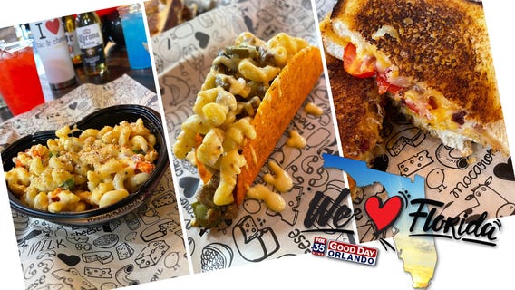 Try mac & cheese tacos, bowls, and sandwiches at this Florida restaurant