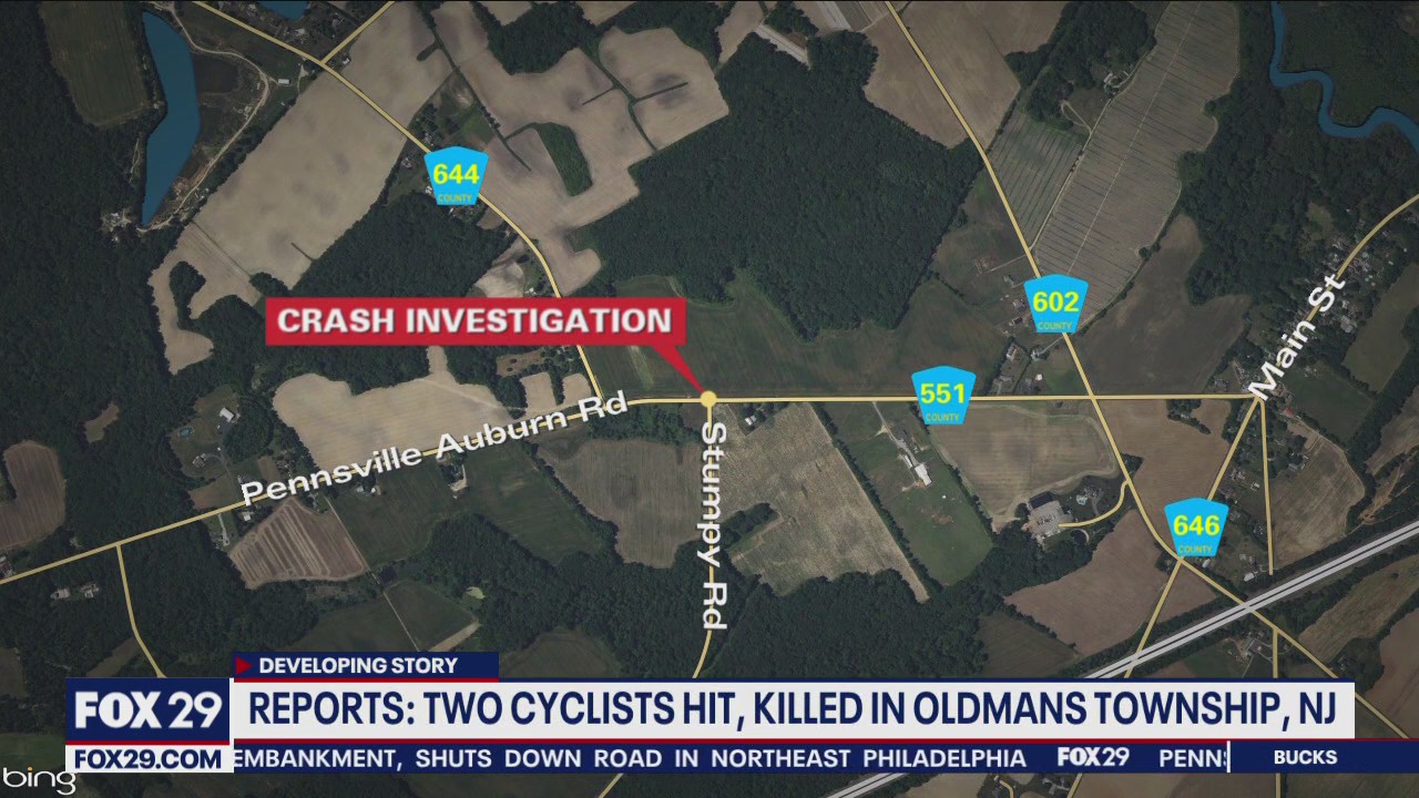 2 cyclists killed after crash in Salem County | FOX 29 Philadelphia