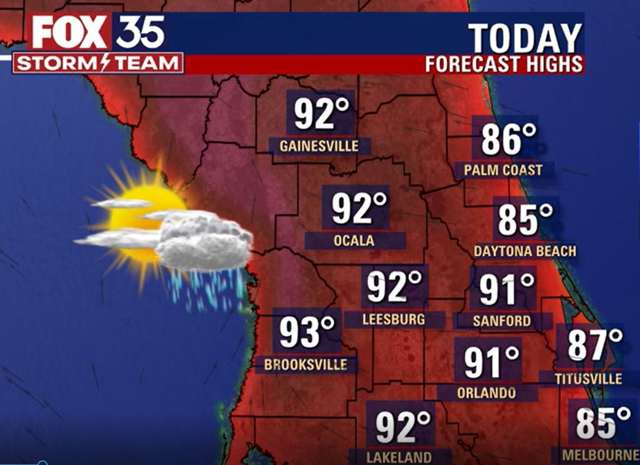 Weather Forecast: May 30, 2022