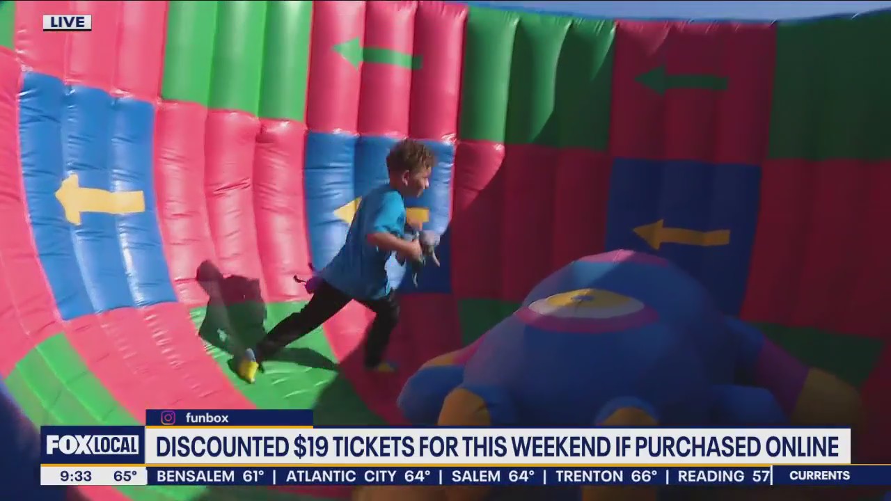 World's biggest bounce park hits New Jersey