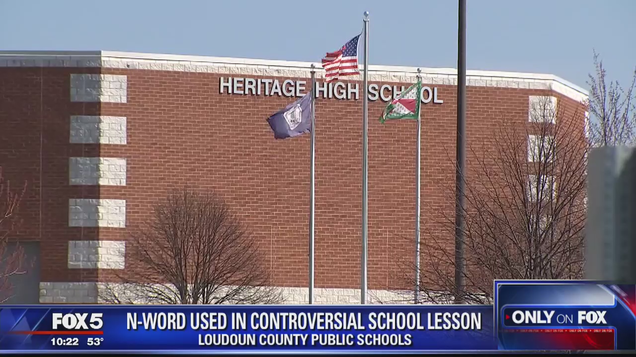 Loudoun County parent files complaint after racial slur discussed in high school English class