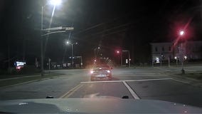 Greendale police chase of car with no plates