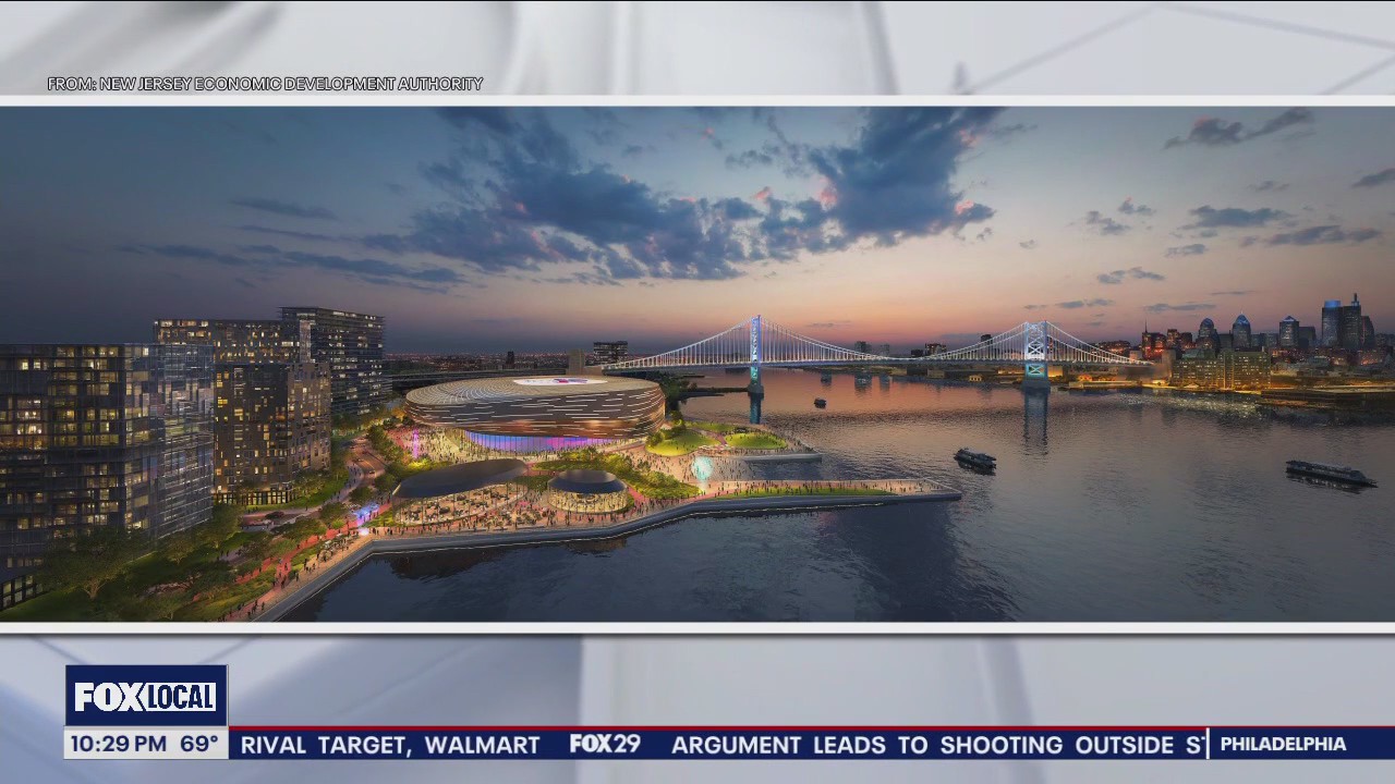 New images released showing possible Sixers arena on Camden waterfront