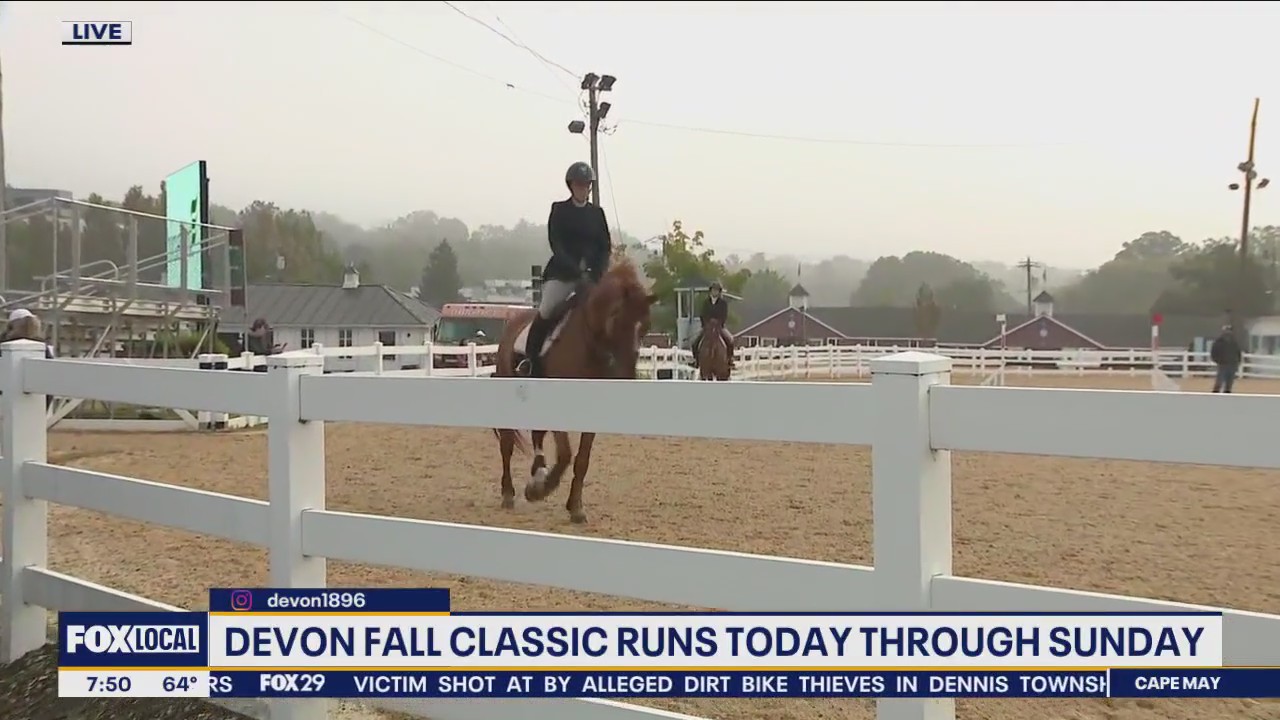 Devon Fall Classic running this weekend