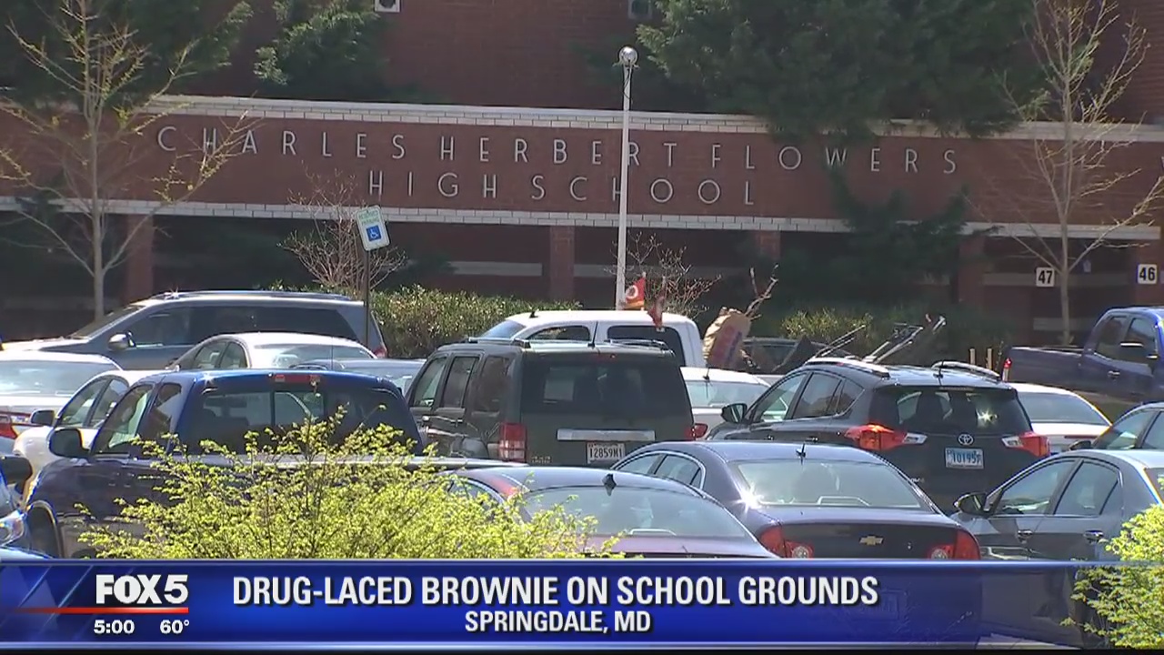 Student hospitalized, 3 others ill after drug-laced brownies brought to Prince George's Co. school