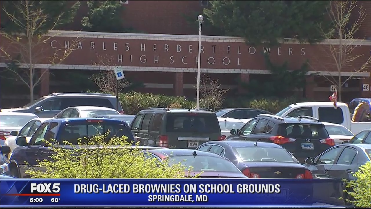 Students sickened from drug-laced brownies at Prince George's County school