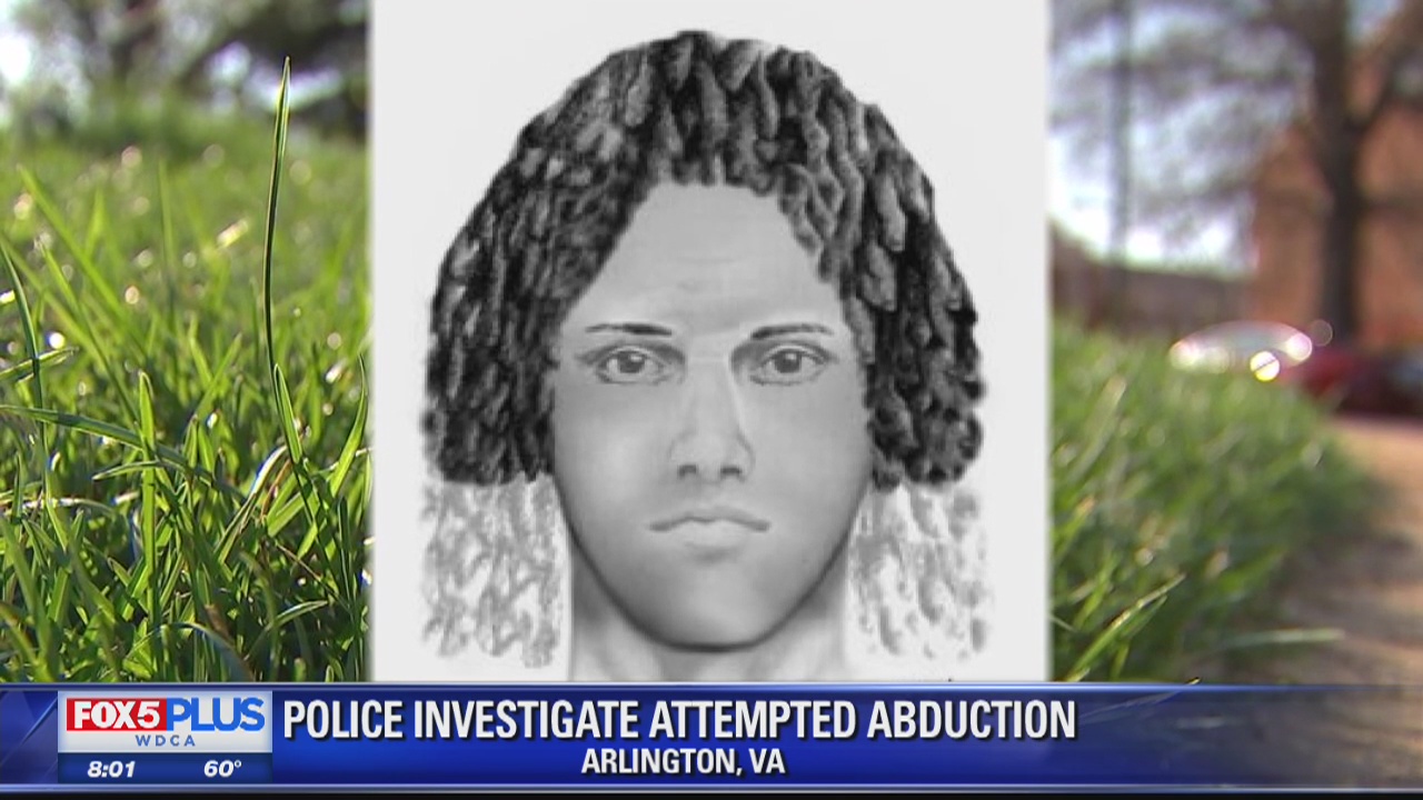 Police release composite sketch of Arlington attempted abduction suspect