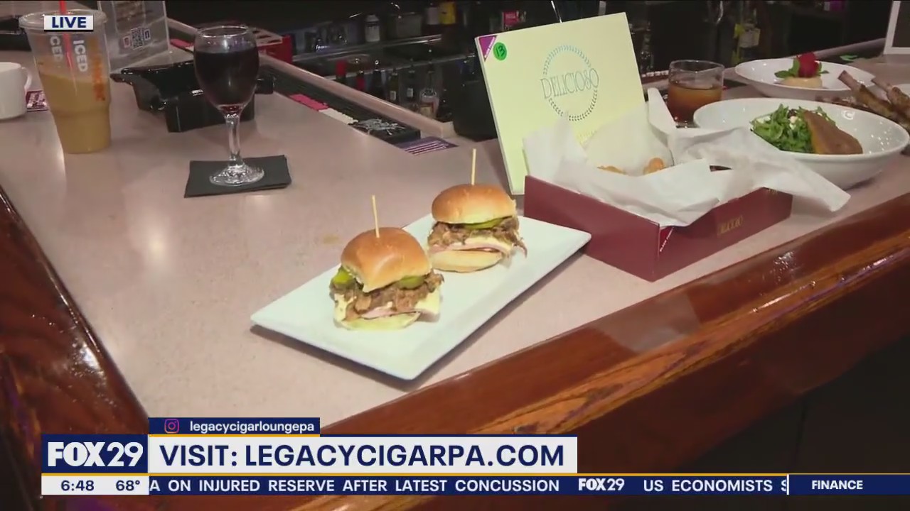 Jenn stops by Legacy Cigar Lounge in Reading