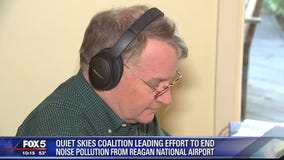 Residents seek solution to end unbearable noise pollution caused by planes flying to DC airport