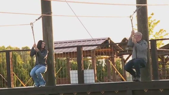 Ziplines and corn mazes at Basse's Farms