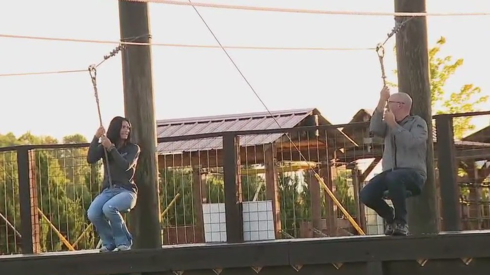 Ziplines and corn mazes at Basse's Farms