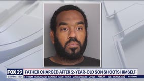Father charged after 2-year-old shot himself