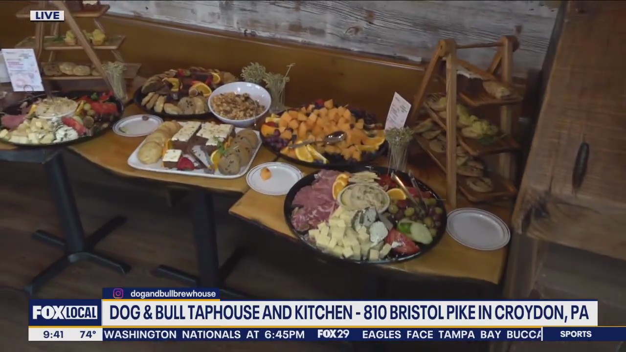 Bob stops by Dog & Bull Taphouse and Kitchen